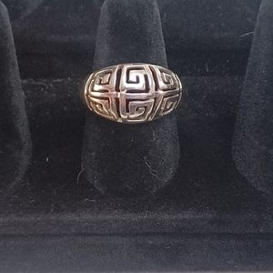 Vintage RJ 925 silver ring size 6.5 preowned
